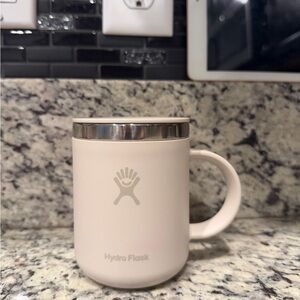 Hydro Flask Coffee Mug Leak Resistant 12 Oz Oat Tan